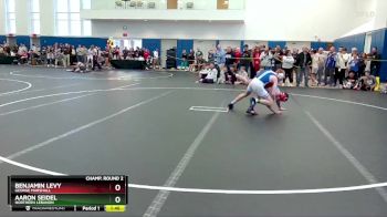 120 lbs Champ. Round 2 - Benjamin Levy, George Marshall vs Aaron Seidel, Northern Lebanon
