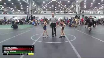 56 lbs Round 2 (6 Team) - Michael Nicosia, Mat Assassins vs Brylie Garner, Troup