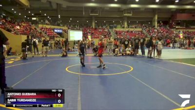 106 lbs Quarterfinal - Antonio Guebara, KS vs Sabir Yurdanidze, MO