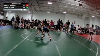 64 lbs Round 3 (4 Team) - Isabella Zaak, Pride WC vs Paisley Grinder, Slick Chicks