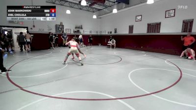 150 lbs Quarterfinal - John Markowski, Rhino Wrestling vs Joel Cholula, Strive