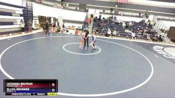 120 lbs Round 1 (4 Team) - Jacianna Beltran, Valiant Prep vs Elliza Brunner, Utah 2