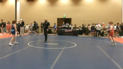 92 lbs Cons. Sub-quarters - Weston Cipriani, South Hills Wrestling Academy vs Vincent Pelosi