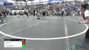 80 lbs Rr Rnd 2 - Landon Dass, Shelton Wrestling Academy vs Hunter Cottingham, Elgin