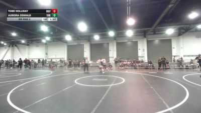 165 lbs Rr Rnd 2 - Tobe Holliday, Unattached vs Aurora Oswald, Threshold WC