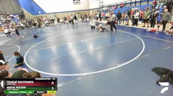 45 lbs Cons. Round 2 - Nixon Moleni, West Jordan vs Teague Southwick, Westlake