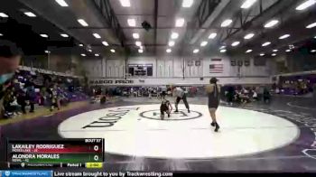 140 lbs Champ. Round 1 - LaKailey Rodriguez, Moses Lake vs Alondra Morales, Royal