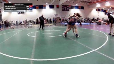 135/140 Round 2 - Aubrie Bryant, Heavy Hitting Hammers vs Sofia Meneley, Williamsburg Wrestling Club