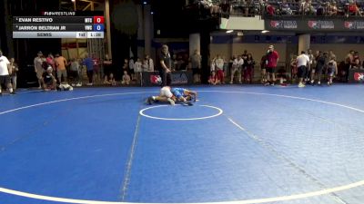 105 lbs Semis - Evan Restivo, M2 Training Center vs Jarron Beltran Jr, Valiant Wrestling Club