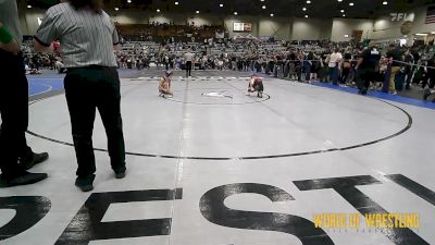 61 lbs Consi Of 8 #1 - Andrew ODonnell, Mat Demon Wrestling Club vs Lucas Collier, Mad Dawg Wrestling Club