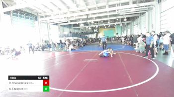 113 lbs Quarterfinal - Davis Shaposhnick, Great Oak vs Aiden Espinoza, Silverback WC