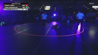 53 lbs Quarters - Knox Greenhalgh, Ravage vs Brody Lamgo, No Escape Wrestling Academy