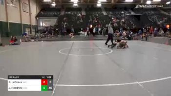 96 lbs Prelims - Robinson LaDeaux, Valentine Wrestling Club vs James Headrick, CIWC