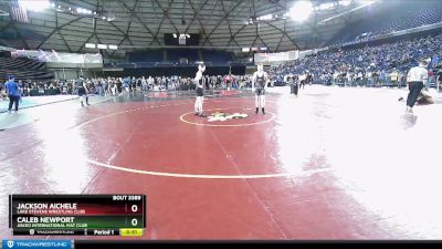 144 lbs Cons. Round 3 - Caleb Newport, Askeo International Mat Club vs Jackson Aichele, Lake Stevens Wrestling Club