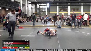 73 lbs Finals (2 Team) - Brynn Engel, Badger Girls vs Kinsley Rife, Missouri Black