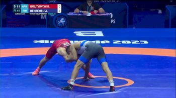 61 kg Qualif. - Norik Harutyunyan, Armenia vs Andrei Bekreneu, Individual Neutral Athletes