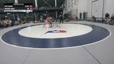 125 lbs Zoe Gabel, Colorado vs Winter West, Washington
