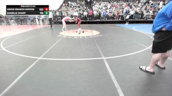 123 lbs Consolation - Ashae Branch-Huston, Bacon Barbell Club vs Danielle Sharp, Pride WC