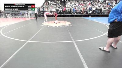 123 lbs Consolation - Ashae Branch-Huston, Bacon Barbell Club vs Danielle Sharp, Pride WC