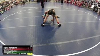 132 lbs Quarterfinals (8 Team) - Noah Wuthnow, Kansas Mamba vs John Hanrahan, Illinois Gold
