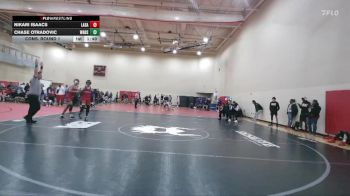 144 lbs Cons. Round 1 - Chase Otradovic, Wadsworth vs Nikari Isaacs, Cincinnati LaSalle