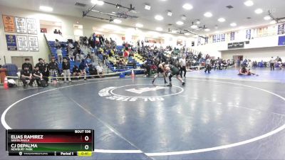 144 lbs 3rd Place Match - Elias Ramirez, Santa Paula vs CJ DePalma, Newbury Park