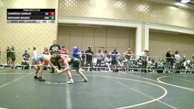 113 lbs Round Of 64 - Cameron Shirazi, The 300 vs Giovanni Manzo, Canyon Springs HS