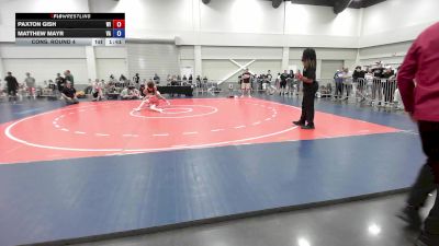 120 lbs Cons. Round 4 - Paxton Gish, WI vs Matthew Mayr, VA