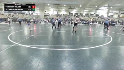 189 lbs 3rd Place Match - Cameron Redmore, Warren Co Wrestling vs Greyson Holder, Fairview Jackets Youth Wrestling