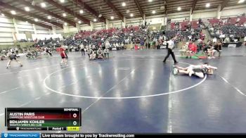 132 lbs Semifinal - Austin Paris, Champions Wrestling Club vs Benjamin Kohler, Wasatch Wrestling Club