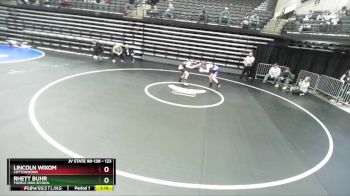 123 lbs Champ. Round 1 - Rhett Buhr, Tooele High School vs Lincoln Wixom, Cottonwood