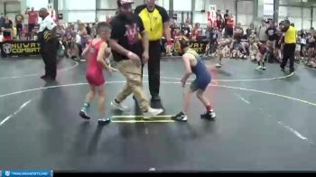56 lbs Round 2 (4 Team) - Bo Myers, Midwest Xtreme Wrestling vs Knox McCoy, Ares