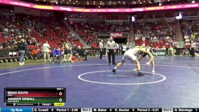 1A-160 lbs Cons. Round 4 - Andrew Kimball, Don Bosco vs Brian South, CAM