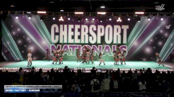 Spirit Factory - Chrome [2026 L4 Senior Coed - D2 - Medium Day 1] 2026 CHEERSPORT National All Star Cheerleading Championship