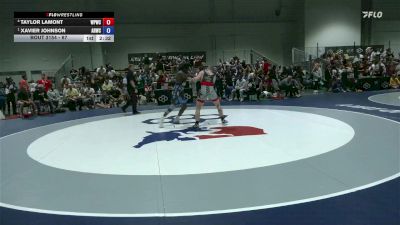 67 lbs Cons. Round 3 - Taylor LaMont, West Point Wrestling Club vs Xavier Johnson, Army (WCAP)