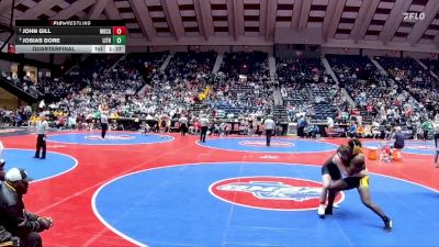 4A-215 lbs Quarterfinal - John Gill, Woodland, Cartersville vs Josias Dore, Lithonia