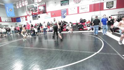 64 lbs Rr Rnd 2 - Aysa Al-Qahtani, Wyandotte Youth Wrestling vs Callan Carson, Salina Wrestling Club