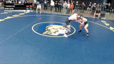 150 lbs Cons. Round 3 - Patrick Nix, Fenwick vs Mark Bilek, St. Patrick