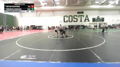 144 lbs Cons. Round 3 - Brendan Quesada, Santa Rosa Academy vs Izeyah Martinez, Citrus Valley