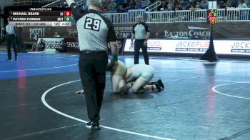 197 lbs Semifinal - Michael Beard, Lehigh vs Payton Thomas, Navy