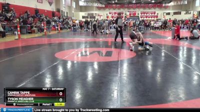 90 lbs Semifinal - Camrik Tappe, Staples Motley Wrestling vs Tyson Meagher, Pinnacle Wrestling Club