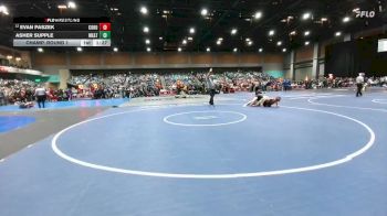 157 lbs Champ. Round 1 - Asher Supple, Menlo-Atherton vs Evan Paszek, Coronado