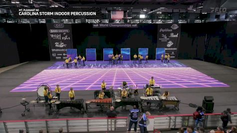 Carolina Storm Indoor Percussion "Mt. Pleasant NC" at 2025 WGI Percussion/Winds World Championships