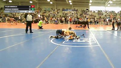 126 lbs Round Of 64 - Tyler Mindala, SC vs Jordan Romero, CO