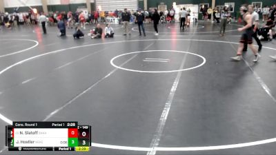 149 lbs Cons. Round 1 - Nikolas Slatoff, Baker (Kan.) vs John `Beau` Hostler, Nebraska-Kearney