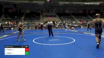 145 lbs Semifinal - Ayden Flores, Maize vs Jayden Colon, Izzy Style Wrestling