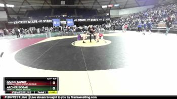 108 lbs Champ. Round 2 - Archer Bogar, Twin City Wrestling Club vs Aaron Gandy, Ferndale Force Wrestling Club