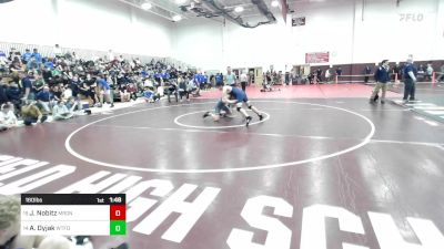 160 lbs Round Of 32 - Joshua Nobitz, Morgan vs Alex Dyjak, Waterford