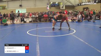 70 kg Round Of 128 - Pernevlon Sheppard, GRIZZLY WC vs JAKOB BERGELAND, Minnesota Storm