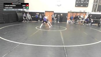 120 lbs 3rd Place - Colin Faranda, Westhill vs Jake Lowe, Southington